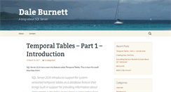 Desktop Screenshot of daleburnett.com